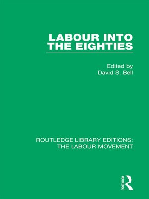 cover image of Labour into the Eighties